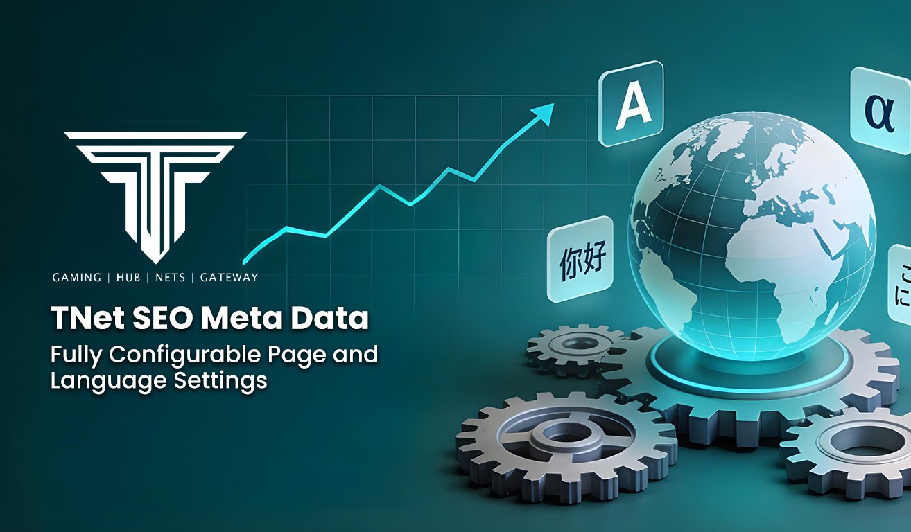 3. TNet SEO Meta Data Fully Configurable Page and Language Settings