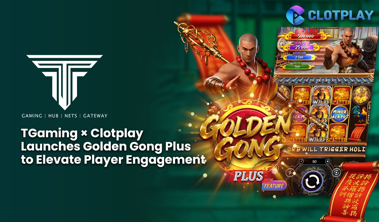 9. TGaming × Clotplay Launches Golden Gong Plus to Elevate Player Engagement